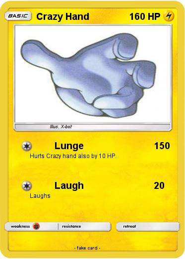 Pokemon Crazy Hand