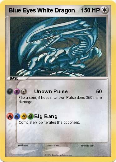 Pokemon Blue Eyes White Dragon