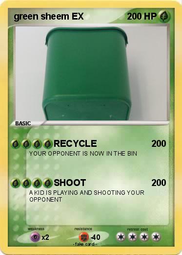 Pokemon green sheem EX