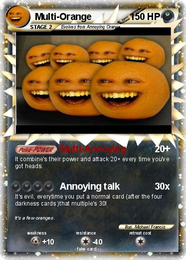 Pokemon Multi-Orange