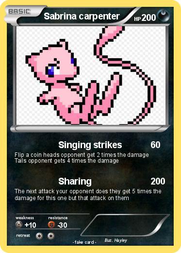 Pokemon Sabrina carpenter