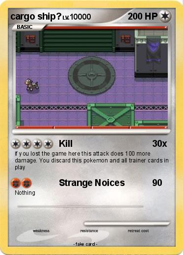 Pokemon cargo ship?