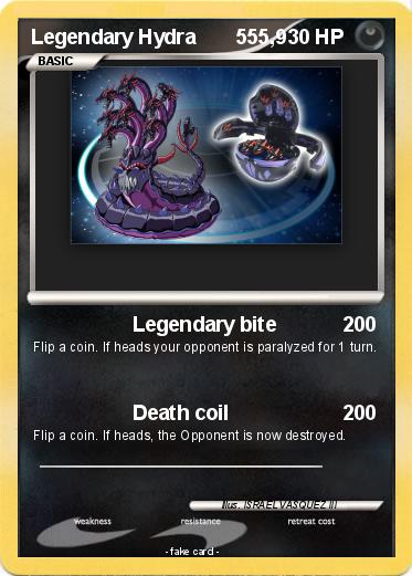 Pokemon Legendary Hydra       555,9