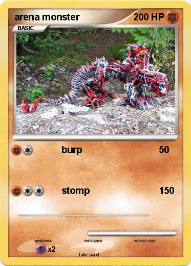 Pokemon arena monster