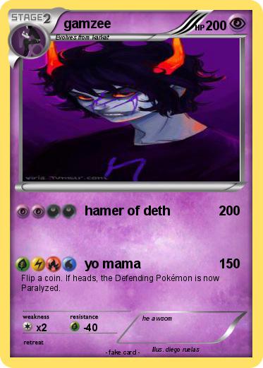 Pokemon gamzee