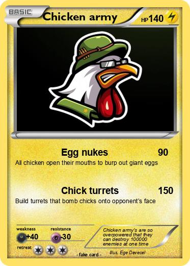 Pokemon Chicken army
