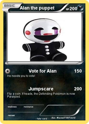 Pokemon Alan the puppet