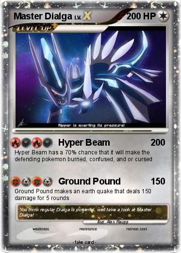 Pokemon Master Dialga