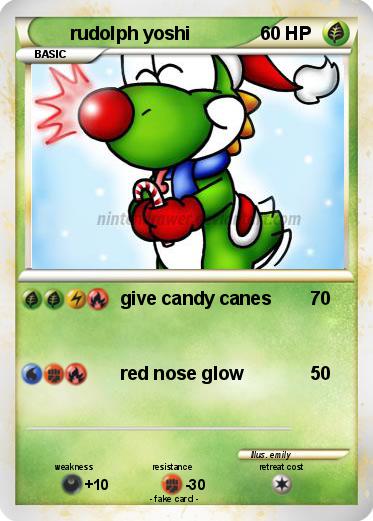 Pokemon rudolph yoshi