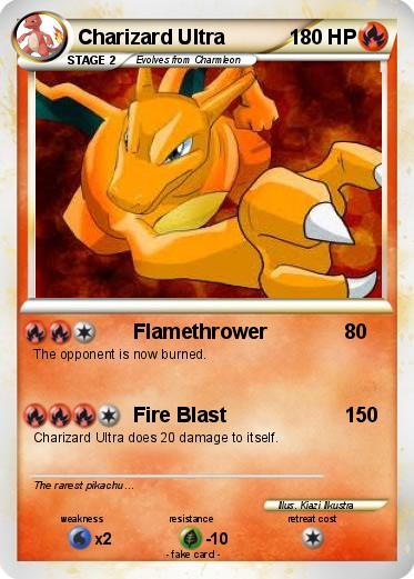 Pokemon Charizard Ultra