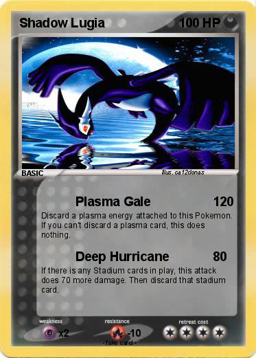 Pokemon Shadow Lugia