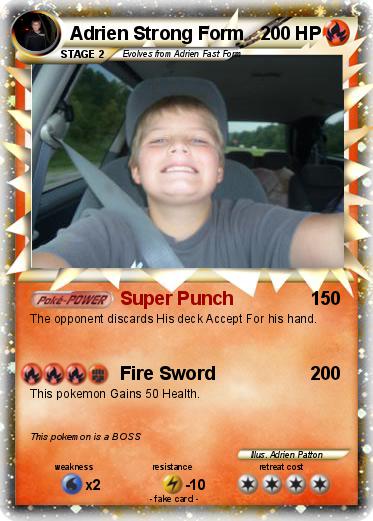 Pokemon Adrien Strong Form