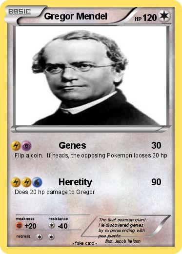 Pokemon Gregor Mendel