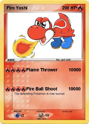 Pokemon Fire Yoshi
