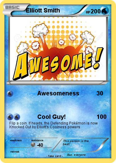 Pokemon Elliott Smith