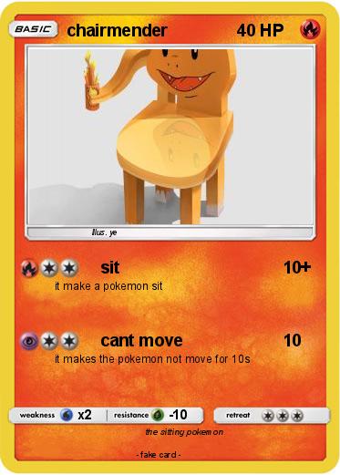 Pokemon chairmender