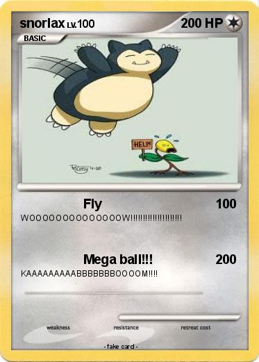 Pokemon snorlax
