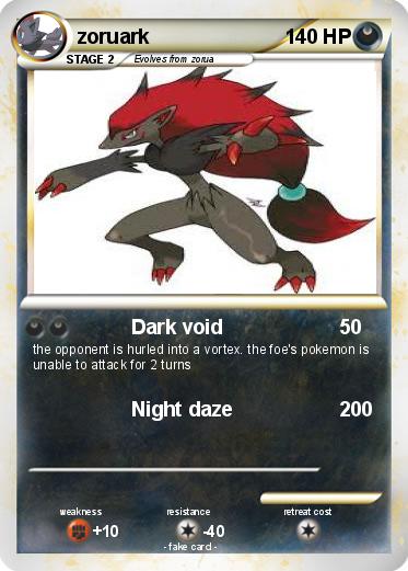 Pokemon zoruark
