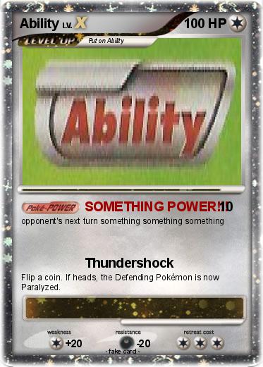 Pokemon Ability