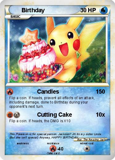 Pokemon Birthday