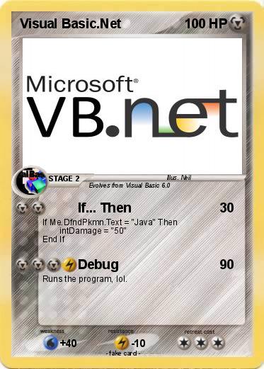 Pokemon Visual Basic.Net