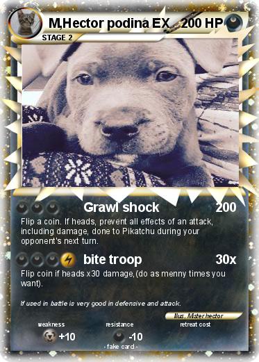 Pokemon M,Hector podina EX