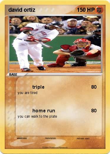 Pokemon david ortiz 