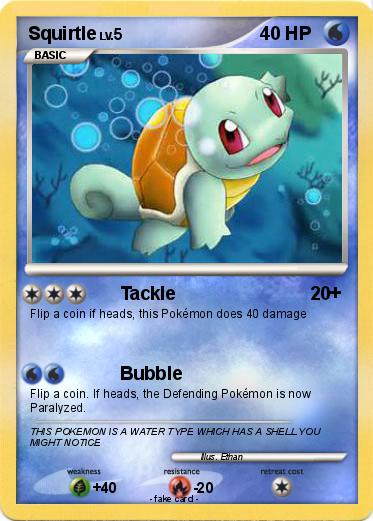 Pokemon Squirtle