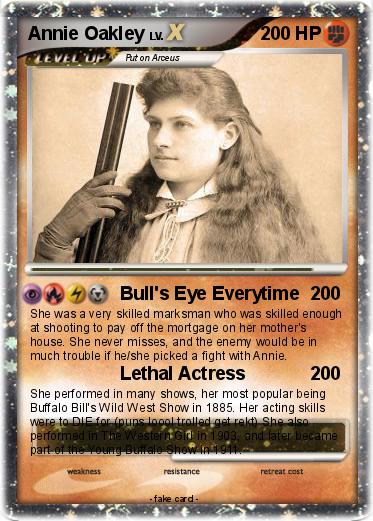 Pokemon Annie Oakley
