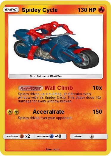 Pokemon Spidey Cycle
