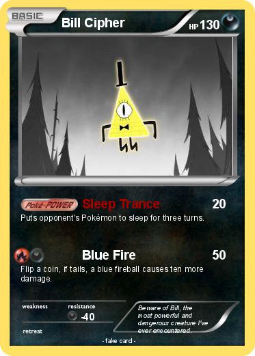 Pokemon Bill Cipher