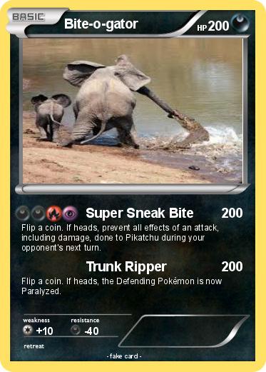 Pokemon Bite-o-gator