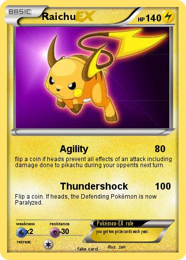 Pokemon Raichu