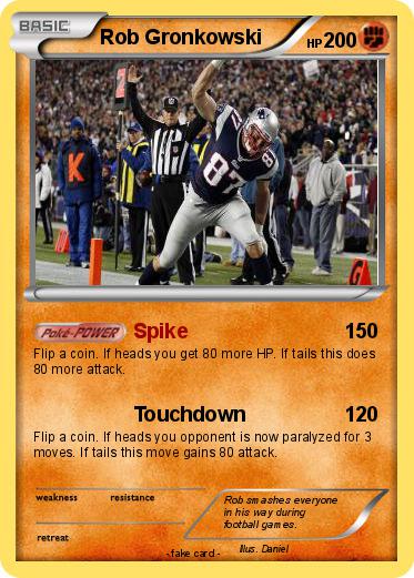 Pokemon Rob Gronkowski