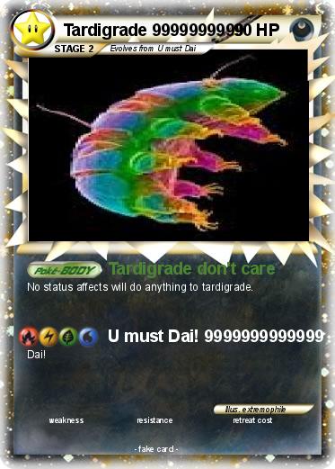 Pokemon Tardigrade 9999999999