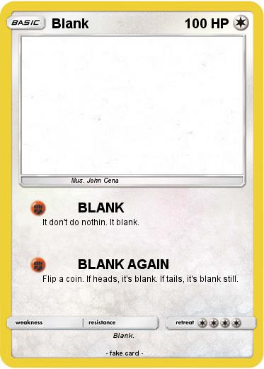 Pokemon Blank