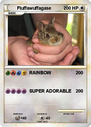 Pokemon Fluffawuffagase