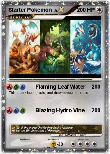 Pokemon Starter Pokemon