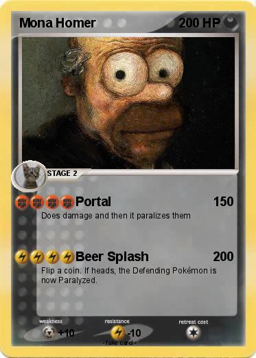 Pokemon Mona Homer