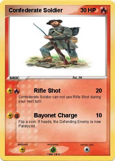 Pokemon Confederate Soldier