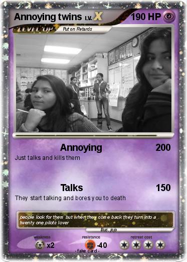 Pokemon Annoying twins