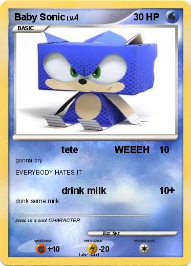Pokemon Baby Sonic