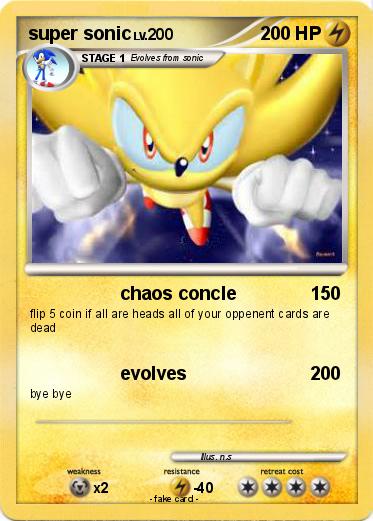 Pokemon super sonic