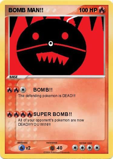 Pokemon BOMB MAN!!