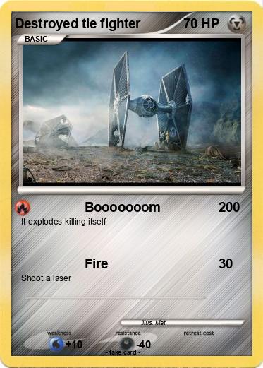 Pokemon Destroyed tie fighter