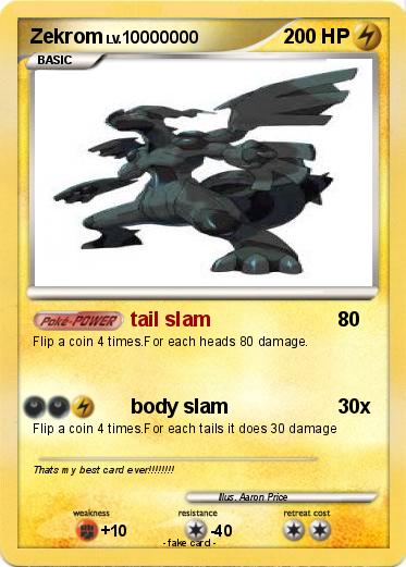 Pokemon Zekrom