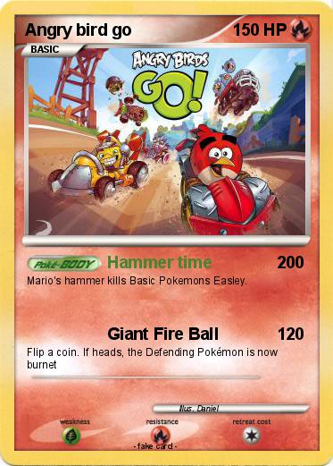 Pokemon Angry bird go