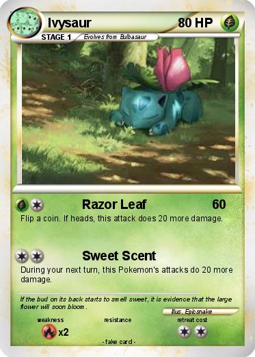Pokemon Ivysaur
