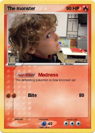 Pokemon The monster