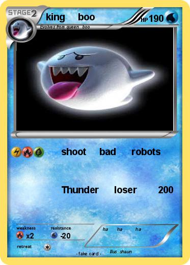 Pokemon king     boo